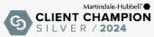 Martindale-Hubbell | Client Champion | Silver 2024